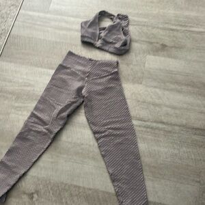 Booty by brabants one size grey croco set